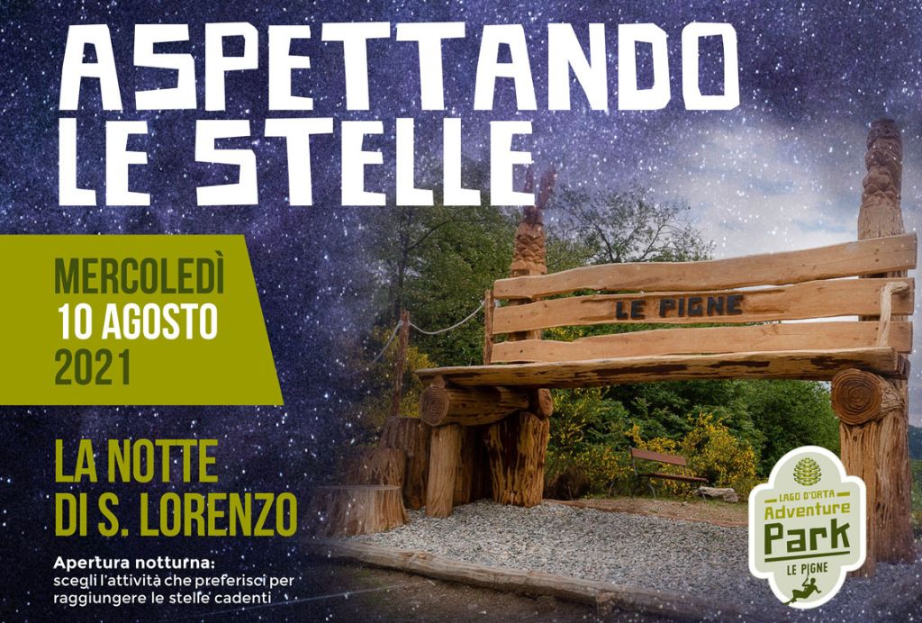 San Lorenzo all’Adventure Park Lago d’Orta Le Pigne!